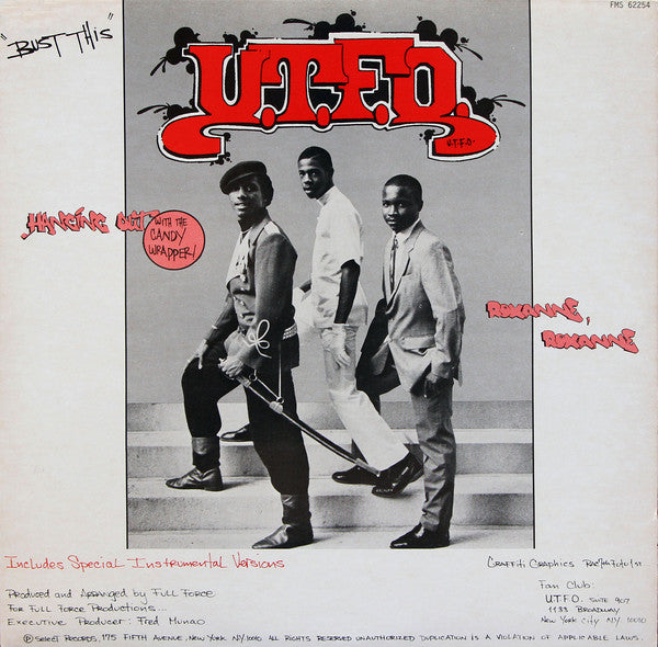 U.T.F.O.* : Hanging Out / Roxanne, Roxanne (12")