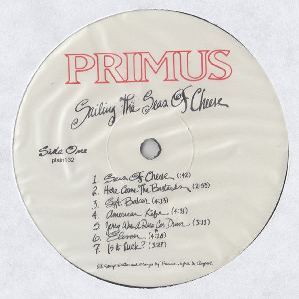 Primus : Sailing The Seas Of Cheese (LP, Album, RE, 180)