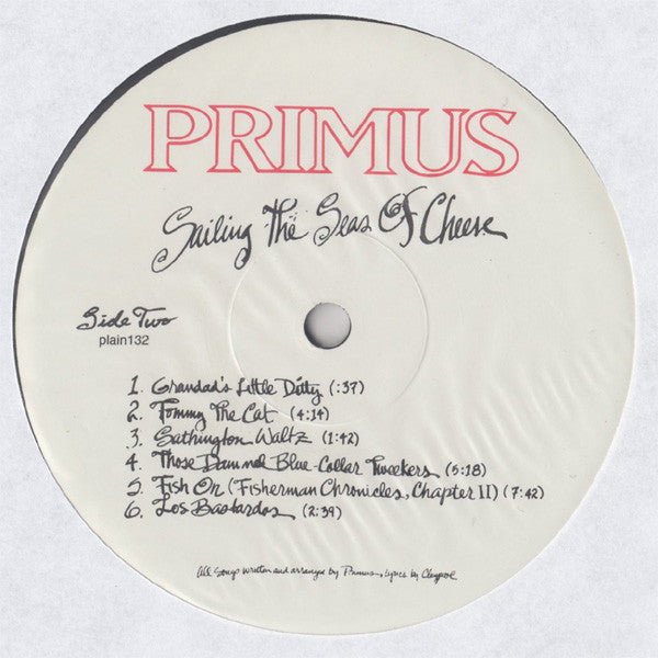 Primus : Sailing The Seas Of Cheese (LP, Album, RE, 180)