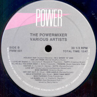 Various : The Powermixer (12", Mixed)