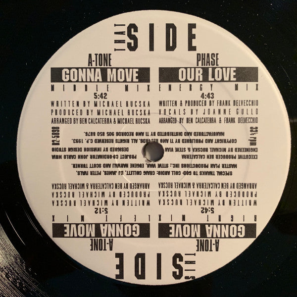 A-Tone (5) / Phase (10) : Gonna Move / Our Love (12")