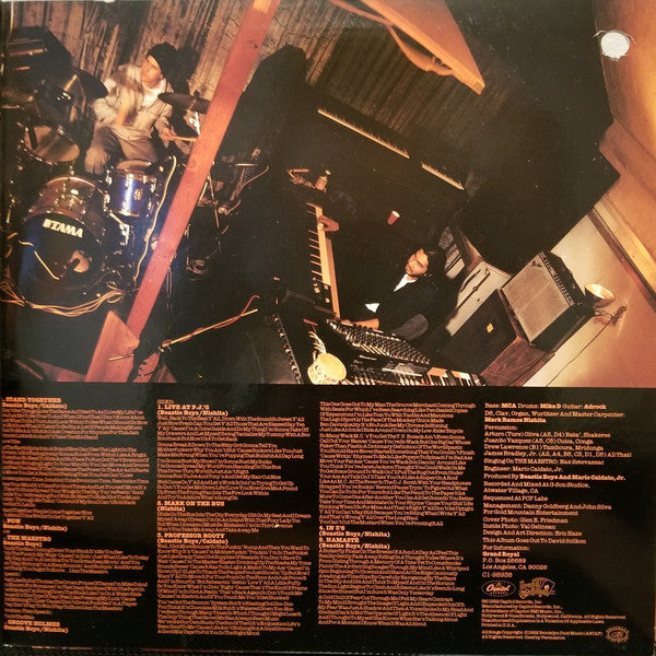 Beastie Boys : Check Your Head (2xLP, Album, Gat)