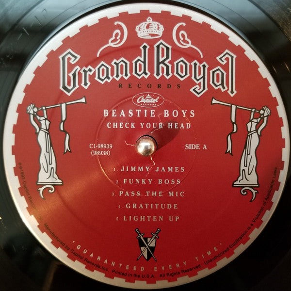Beastie Boys : Check Your Head (2xLP, Album, Gat)