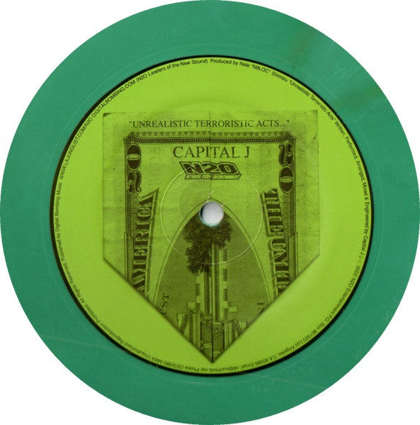 DJ 3D / Capital J : Out Tha' Box / Unrealistic Terroristic Acts (12", Gre)