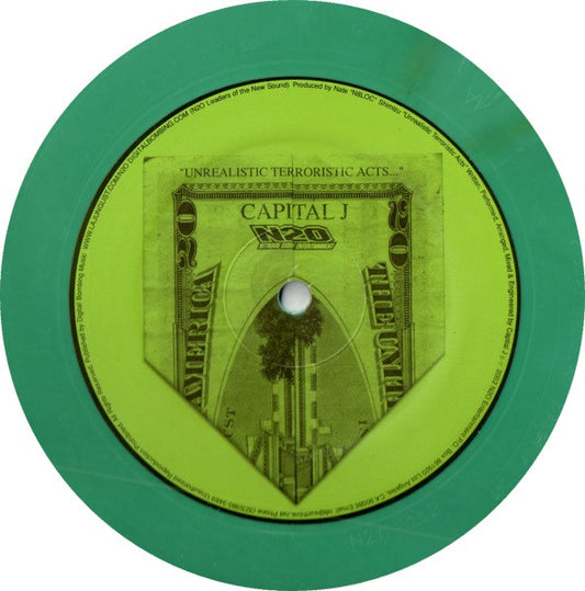 DJ 3D / Capital J : Out Tha' Box / Unrealistic Terroristic Acts (12", Gre)