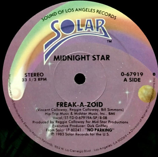 Midnight Star : Freak-A-Zoid (12", Single, SP )