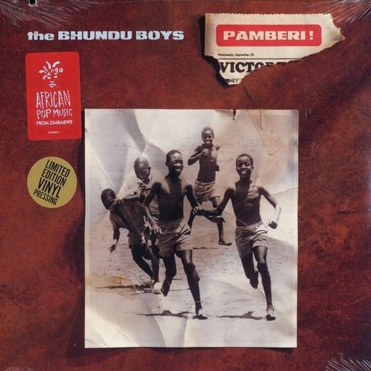 The Bhundu Boys* : Pamberi! (LP, Album, Ltd)