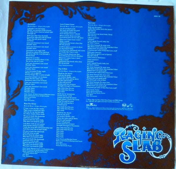 Raging Slab : Raging Slab (LP, Album)
