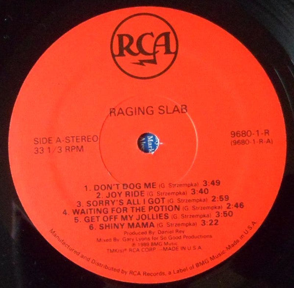 Raging Slab : Raging Slab (LP, Album)