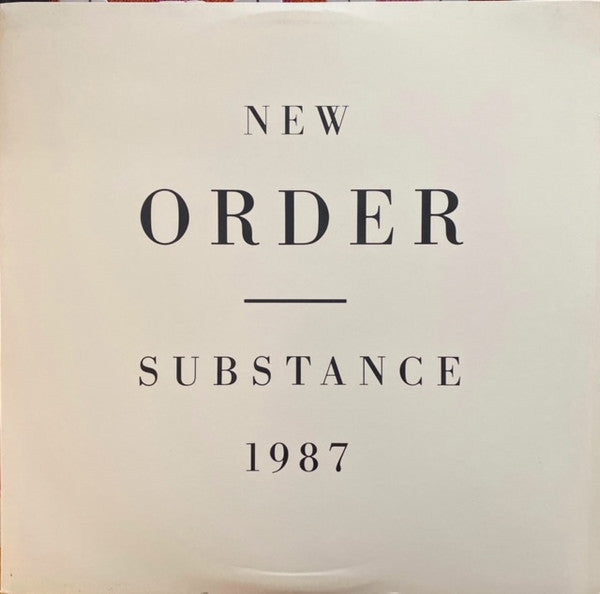 New Order : Substance (2xLP, Comp, Club, Car)