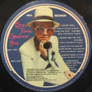 Elton John : Greatest Hits (LP, Comp)