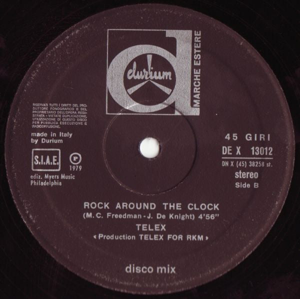 Telex : Moskow Discow / Rock Around The Clock (12", Single)