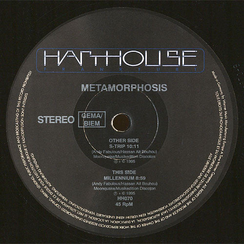 Metamorphosis (2) : S-Trip (12")