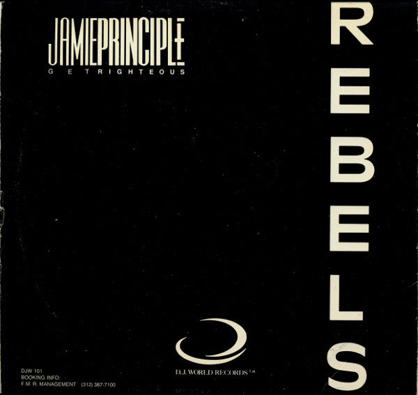 Jamie Principle : Rebels (12")