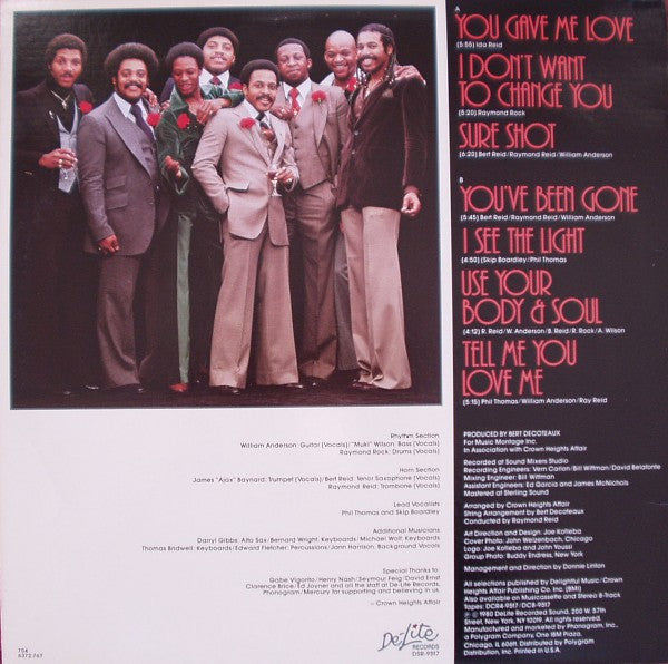 Crown Heights Affair : Sure Shot (LP, Album, 72 )