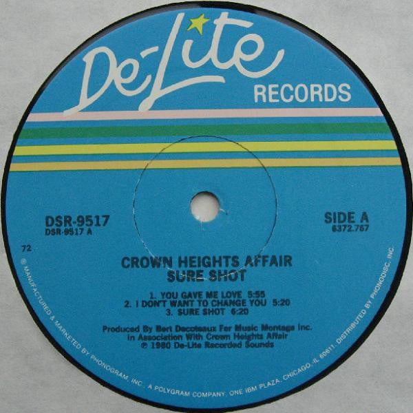 Crown Heights Affair : Sure Shot (LP, Album, 72 )
