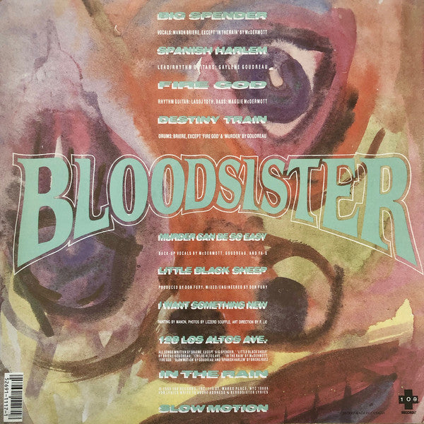 Bloodsister : Bloodsister (LP, Album)
