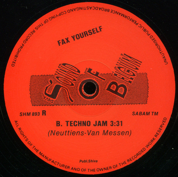 Fax Yourself : Sunshine 89 (Remix) (12")