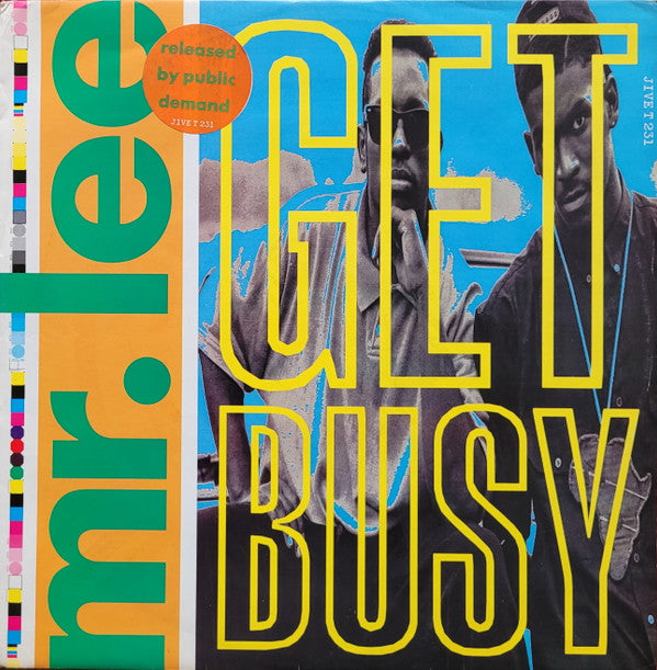 Mr. Lee : Get Busy (12", Pic)