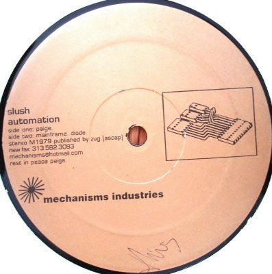 Slush : Automation (12")