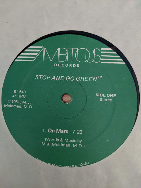 Eldee Young, Monte Jay Meldman : Stop and Go Green (LP)