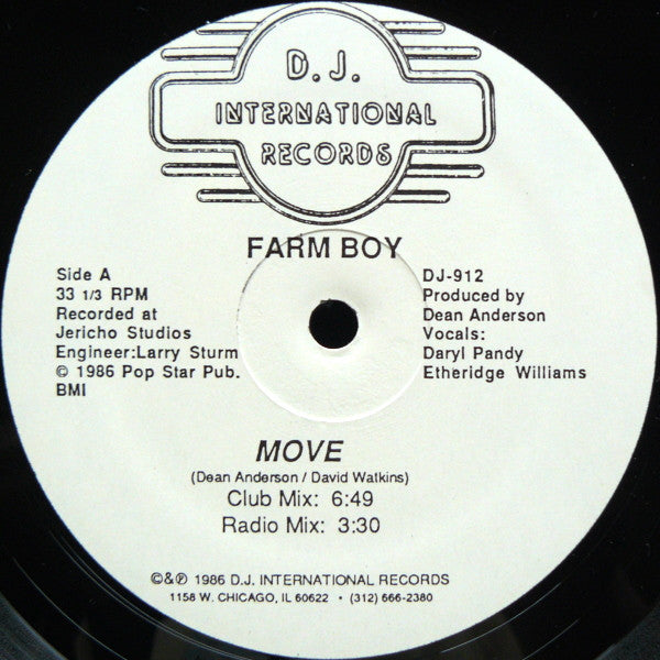 Farm Boy : Move (12")