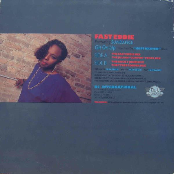 Fast Eddie* Featuring Sundance (2) : Git On Up (12")