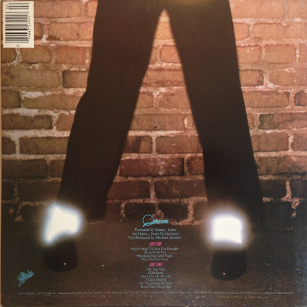 Michael Jackson : Off The Wall (LP, Album, RE, Car)