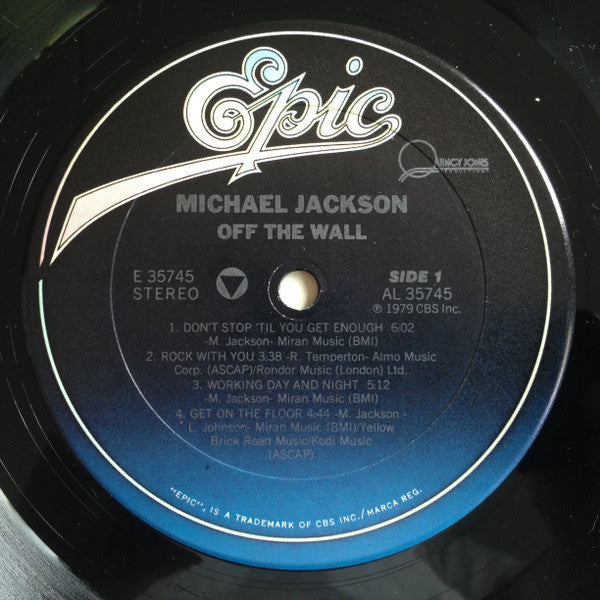 Michael Jackson : Off The Wall (LP, Album, RE, Car)