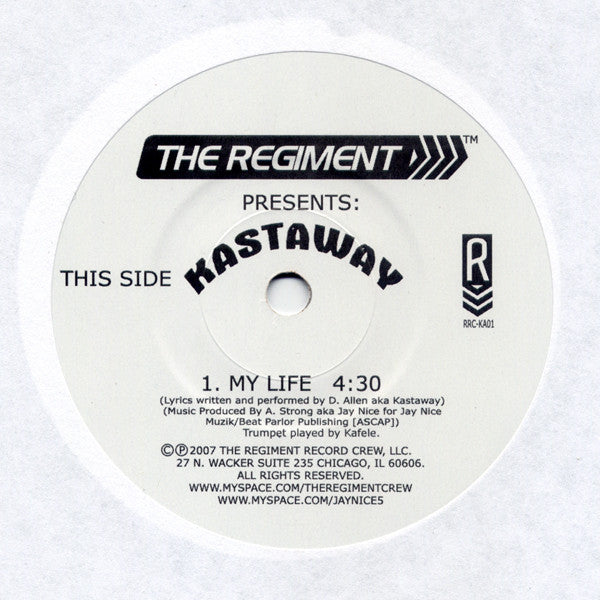 Kastaway : My Life (7")