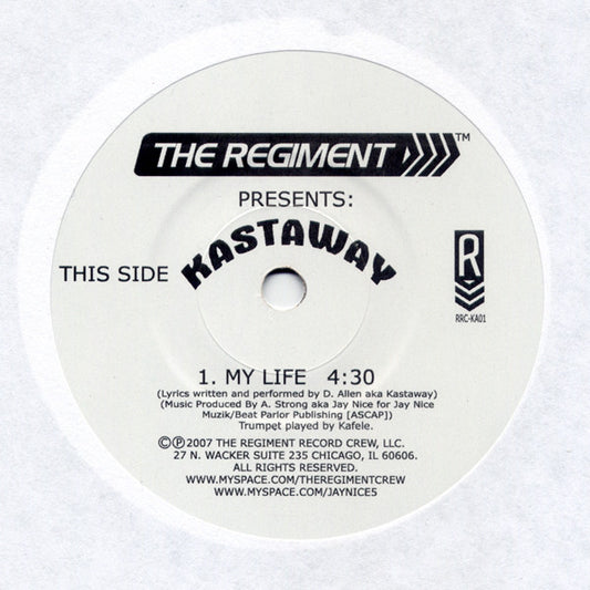 Kastaway : My Life (7")