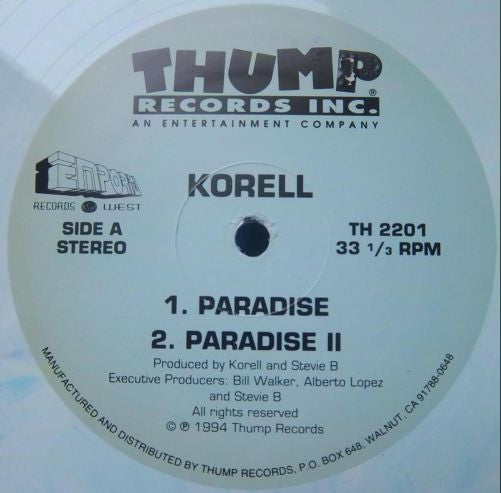 Korell : Paradise (12", Bab)