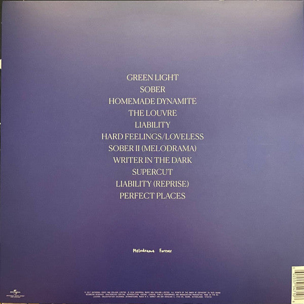 Lorde : Melodrama (LP, Album)