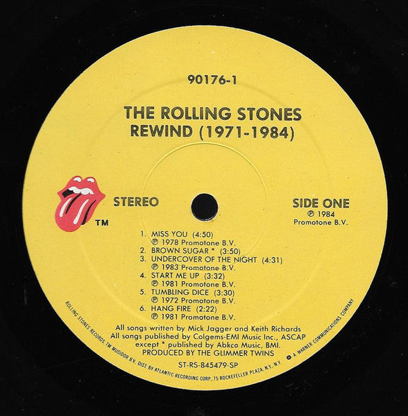 The Rolling Stones : Rewind (1971-1984) (LP, Comp, SP )