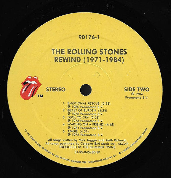 The Rolling Stones : Rewind (1971-1984) (LP, Comp, SP )