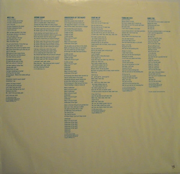 The Rolling Stones : Rewind (1971-1984) (LP, Comp, SP )