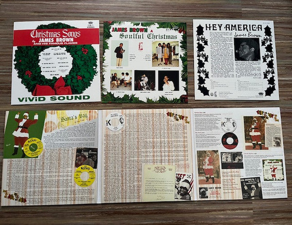 James Brown : The Complete James Brown Christmas (LP, Album, RE + LP, Album, RE + LP, Album, RE + Co)