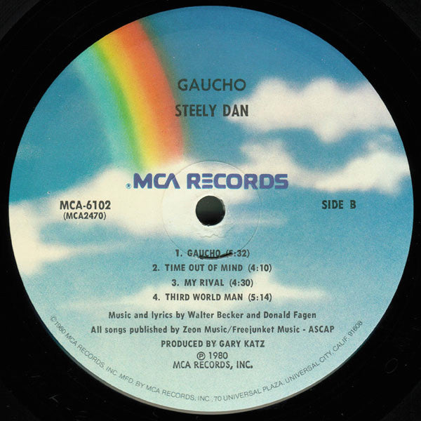 Steely Dan : Gaucho (LP, Album, Glo)