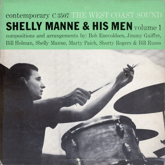 Shelly Manne & His Men : The West Coast Sound Volume 1 (LP, Album, Mono, RE, Hol)