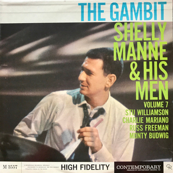 Shelly Manne & His Men : The Gambit (Volume 7) (LP, Album, Mono)