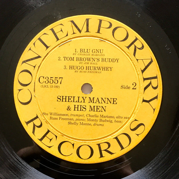 Shelly Manne & His Men : The Gambit (Volume 7) (LP, Album, Mono)