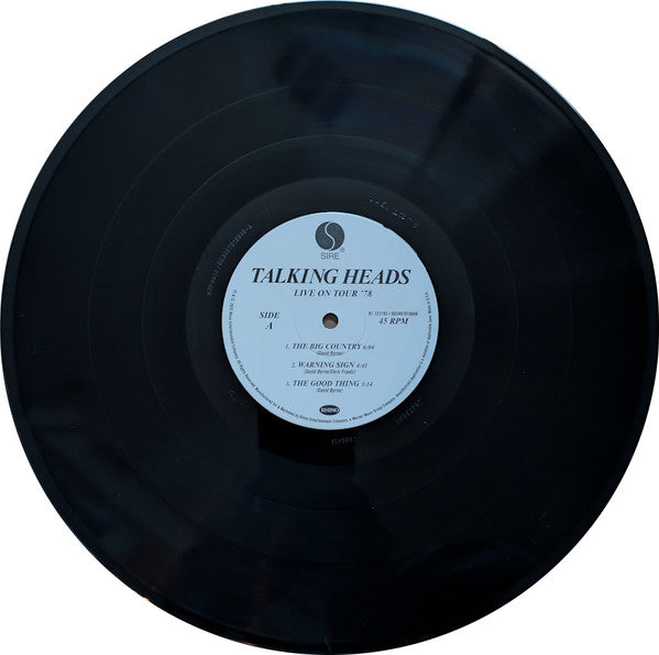 Talking Heads : Live On Tour '78 (2xLP, RSD, Ltd, RE, RM)