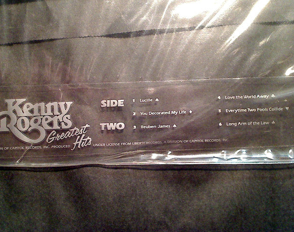 Kenny Rogers : HBO Presents Kenny Rogers Greatest Hits (LP, Comp, Pic)