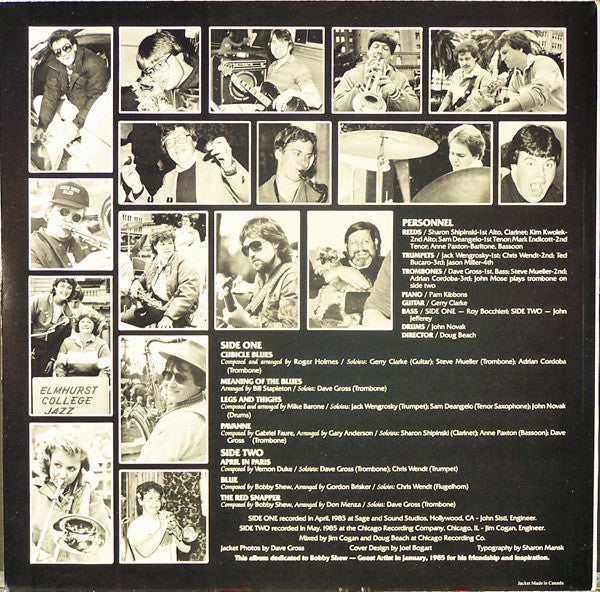 Elmhurst College Jazz Band : Cubicle Blues (LP, Album)