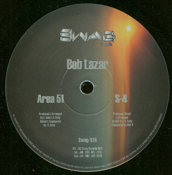 Bob Lazar : Area 51 (12")
