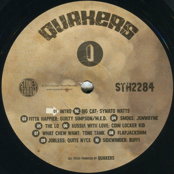 Quakers : Quakers (2xLP, Album)
