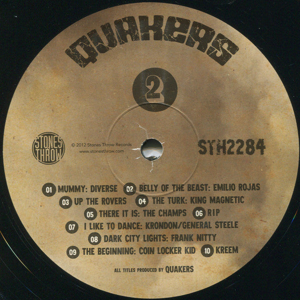 Quakers : Quakers (2xLP, Album)
