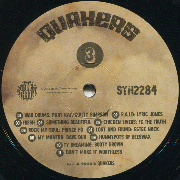 Quakers : Quakers (2xLP, Album)