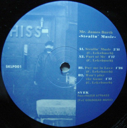 Mr. James Barth : Stealin' Music (2xLP, Album)