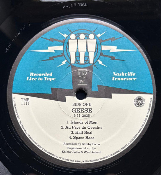 Geese (11) : Live At Third Man Records (LP)